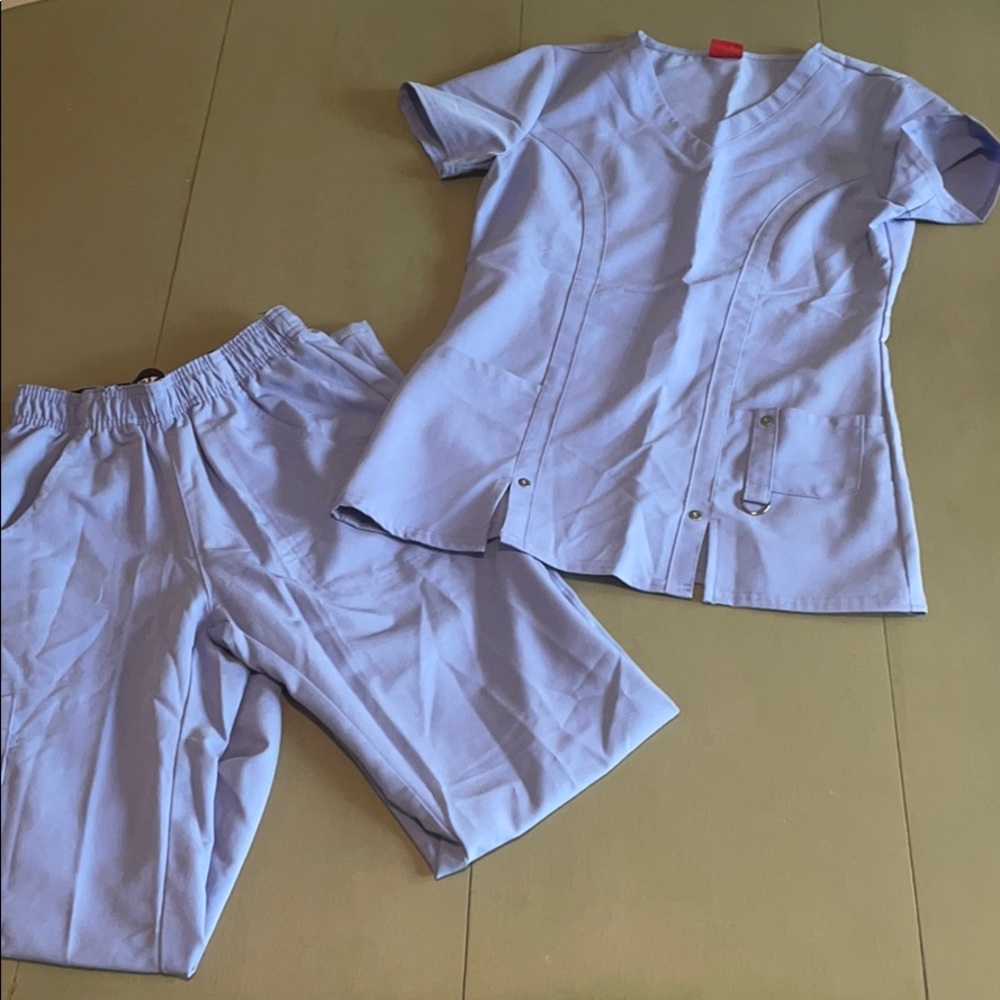 Dickies Xtreme Stretch XXS scrub set. Ciel blue.